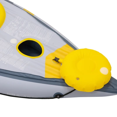 Rebel RBA-4515 Nafukovací kajak 282 x 90 cm, 80 kg, šedá