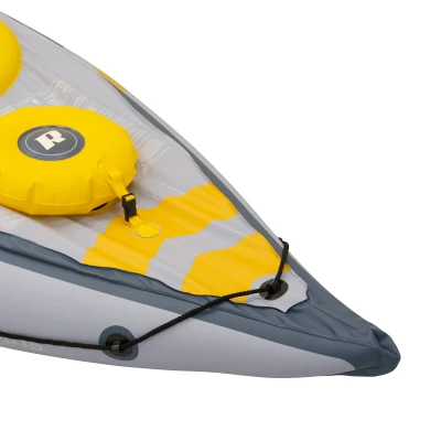 Rebel RBA-4515 Nafukovací kajak 282 x 90 cm, 80 kg, šedá