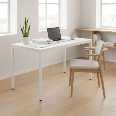 ModernHome NORD-W Jídelní, pracovní stůl, 120 x 60 cm, bílý