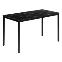 ModernHome NORD-MRBC Jídelní, pracovní stůl, 120 x 60 cm, černý mramor