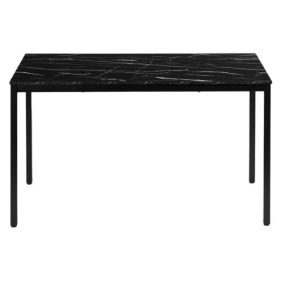 ModernHome NORD-MRBC Jídelní, pracovní stůl, 120 x 60 cm, černý mramor