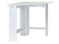 ModernHome WYJ-235 Rohový psací, počítačový stůl, 98 x 72 cm, bílý