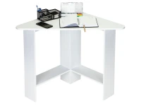 ModernHome WYJ-235 Rohový psací, počítačový stůl, 98 x 72 cm, bílý