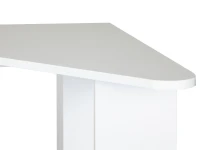 ModernHome WYJ-235 Rohový psací, počítačový stůl, 98 x 72 cm, bílý