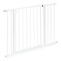 EcoToys SG-012-W Bezpečnostní zábrana 74 - 105 cm, bílá