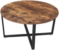 ModernHome LCT88X Rustikálny konferenčný stolík, 88 x 47 cm, hnedý
