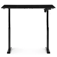 ModernHome JNI-D60-1-16 Elektricky výškově nastavitelný psací stůl 140 x 70 cm, černý
