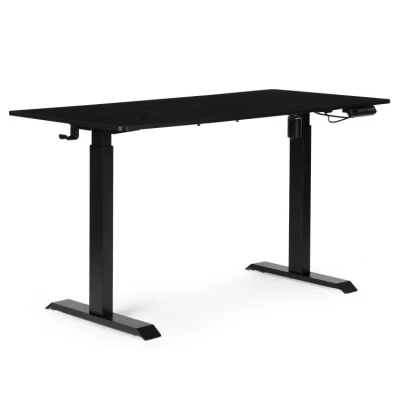 ModernHome JNI-D60-1-16 Elektricky výškově nastavitelný psací stůl 140 x 70 cm, černý