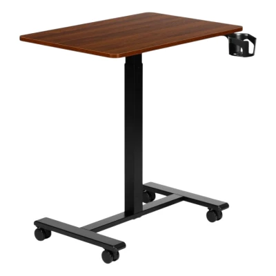 ModernHome JNI-PN01-1-5 Výškově nastavitelný stůl 70 x 48 cm, hnědý