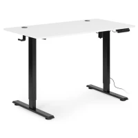 ModernHome JNI-D45A-1-1 Elektricky výškově nastavitelný psací stůl 120 x 60 cm, bílý