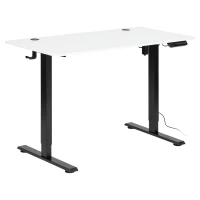 ModernHome JNI-D45A-1-1 Elektricky výškově nastavitelný psací stůl 120 x 60 cm, bílý