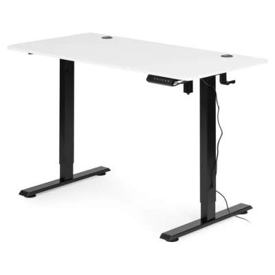 ModernHome JNI-D45A-1-1 Elektricky výškově nastavitelný psací stůl 120 x 60 cm, bílý
