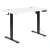 ModernHome JNI-D45A-1-1 Elektricky výškově nastavitelný psací stůl 120 x 60 cm, bílý