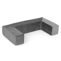 EcoToys TMSRT-16-GY Modulárna skladacie pohovka pre deti, 4 vankúše, 100 x 50 cm - sivá