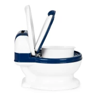 EcoToys HA-P05 Nočník s odnímatelnou vložkou WC prkénka, uzavírací, tmavě modrá