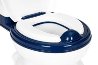 EcoToys HA-P05 Nočník s odnímatelnou vložkou WC prkénka, uzavírací, tmavě modrá