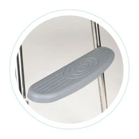 EcoToys HC-135 Dětská jídelní židlička 2 v 1, šedá