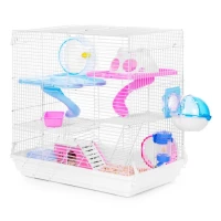 Petsi TR-1013 Klec pro křečka, morčata a hlodavce, kompletní vybavení 