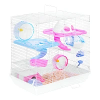 Petsi TR-1013 Klec pro křečka, morčata a hlodavce, kompletní vybavení 