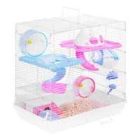 Petsi TR-1013 Klec pro křečka, morčata a hlodavce, kompletní vybavení 