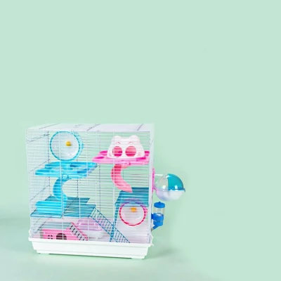Petsi TR-1013 Klec pro křečka, morčata a hlodavce, kompletní vybavení 