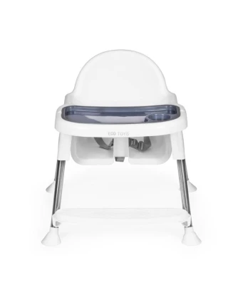 EcoToys HC-135 Dětská jídelní židlička 2 v 1, bílá