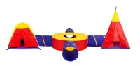 iPlay 8905 Sada dětských stanů 7 v 1 s tunely, Teepee