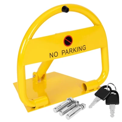 MultiStore DNPL-004 Skládací parkovací zábrana 40 cm s klíčem
