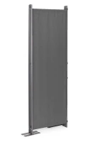 MultiGarden AW-022/4TLG Skládací zahradní a pokojový paraván, 4dílný, 167 x 216 cm, šedý