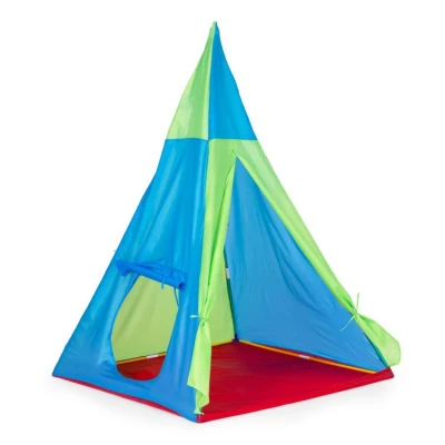 iPlay 2402 Dětský hrací stan 3 v 1, iglú + teepee + spojovací tunel 