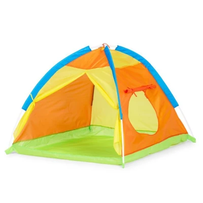 iPlay 2402 Dětský hrací stan 3 v 1, iglú + teepee + spojovací tunel 