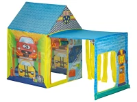 iPlay 8174 Dětský hrací stan s designem autoservisu 150 x 110 x 75 cm