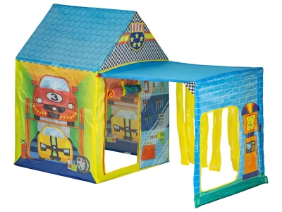 iPlay 8174 Dětský hrací stan s designem autoservisu 150 x 110 x 75 cm