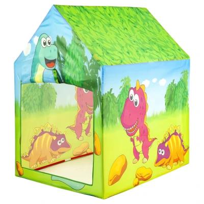 iPlay 8163 Dětský herní stan 70 x 100 x 95 cm, dino svět