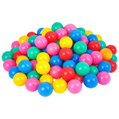 iPlay B100 Sada farebných loptičiek do suchého bazéna/stanu, 100 ks, 6 cm