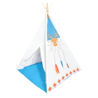 EcoToys 8177 Dětský indiánský stan Teepee 120 x 120 x 150 cm