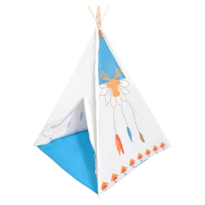 EcoToys 8177 Dětský indiánský stan Teepee 120 x 120 x 150 cm