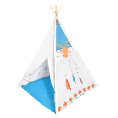 EcoToys 8177 Dětský indiánský stan Teepee 120 x 120 x 150 cm