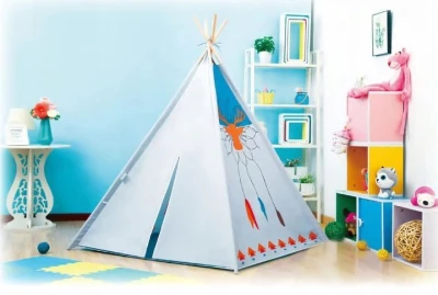 EcoToys 8177 Dětský indiánský stan Teepee 120 x 120 x 150 cm