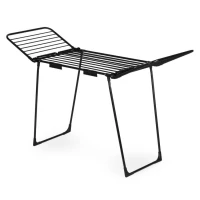 ModernHome BJ-1925 Stojící sušák na prádlo 25 m, 4 křídla, skládací, černý