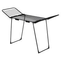 ModernHome BJ-1925 Stojící sušák na prádlo 25 m, 4 křídla, skládací, černý