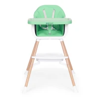 EcoToys HC508 Dětská jídelní židlička 2 v 1, zelená
