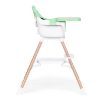 EcoToys HC508 Dětská jídelní židlička 2 v 1, zelená