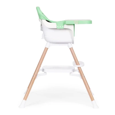 EcoToys HC508 Dětská jídelní židlička 2 v 1, zelená
