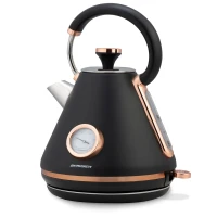Berdsen 370100 Rýchlovarná kanvica s teplomerom 1,7 l BD-701, čierna