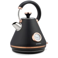 Berdsen 370100 Rýchlovarná kanvica s teplomerom 1,7 l BD-701, čierna