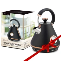 Berdsen 370100 Rýchlovarná kanvica s teplomerom 1,7 l BD-701, čierna