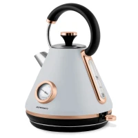 Berdsen 370102 Rýchlovarná kanvica BD-701 s teplomerom 1,7 l - sivá