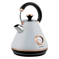 Berdsen 370102 Rýchlovarná kanvica BD-701 s teplomerom 1,7 l - sivá