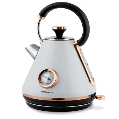 Berdsen 370102 Rýchlovarná kanvica BD-701 s teplomerom 1,7 l - sivá